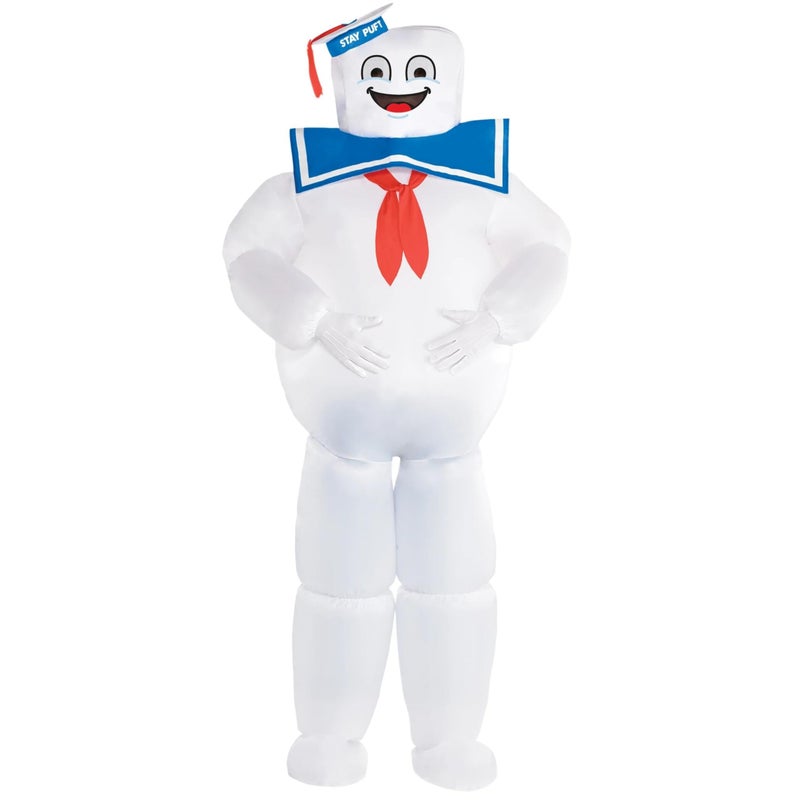 Adorable White Baby Ghostbusters Stay Puft Costume Set (Standard Size) 1 Pack - Premium Material & Uniquely Designed - Perfect For Themed Parties, Halloween & Fun Photoshoots